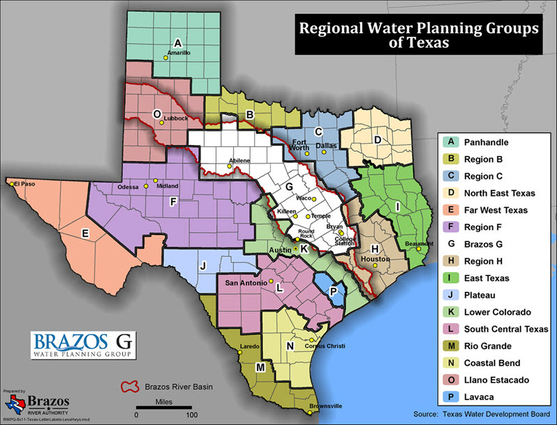 Regional Water Planning Groups of Texas
